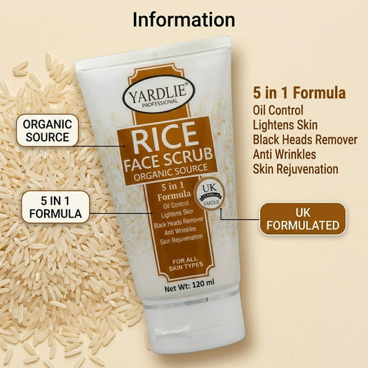 Yardlie Professional Rice Face Scrub